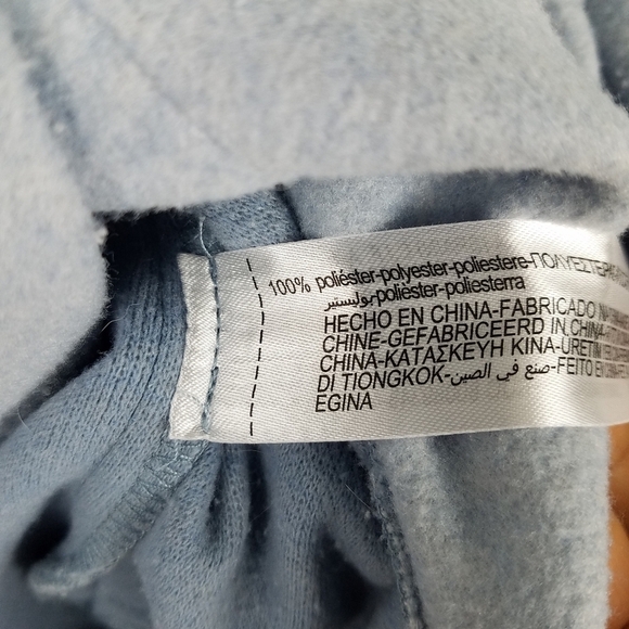 Zara Soft Overshirt Baby Blue Size XL - Picture 10 of 11